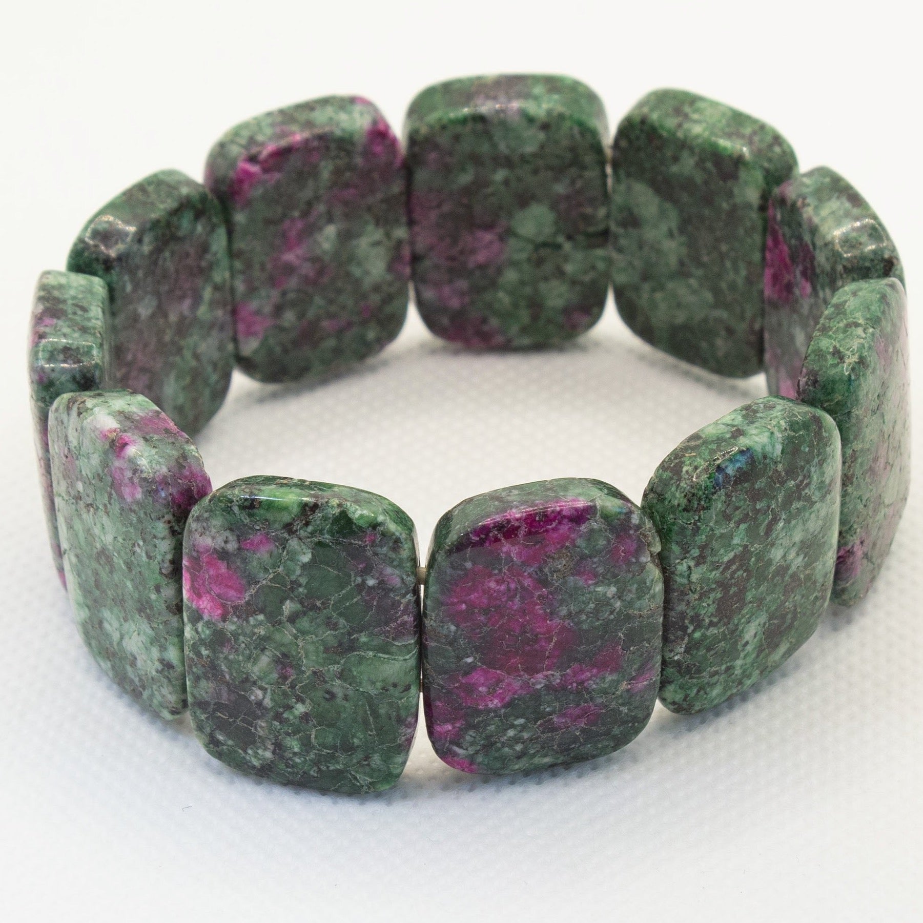 Ruby fuchsite online bracelet