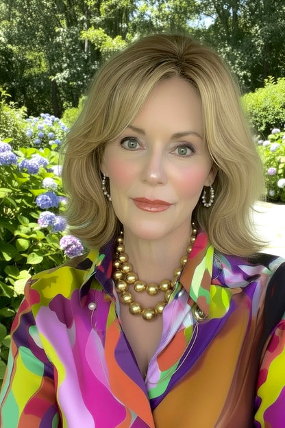 Brushed Gold Vermeil XL Beaded Statement Necklace