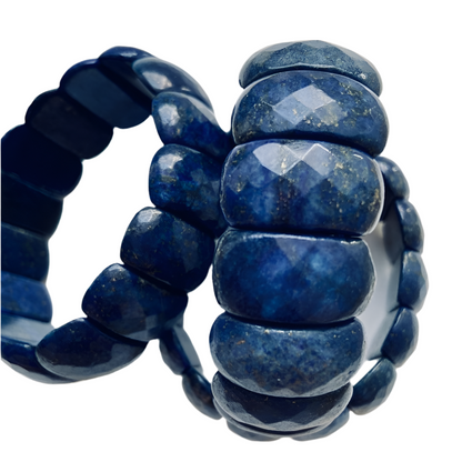 Lapis Lazuli Gemstone Statement Bracelet