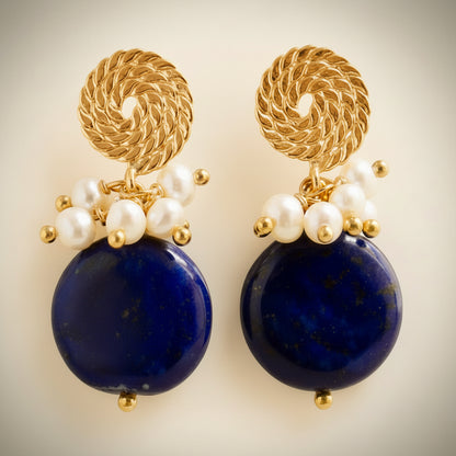 Capri Azure Capsule Set™ – Lapis, Aquamarine & Pearl Luxury Resort Jewelry Collection