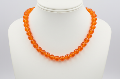 Orange Topaz Necklace