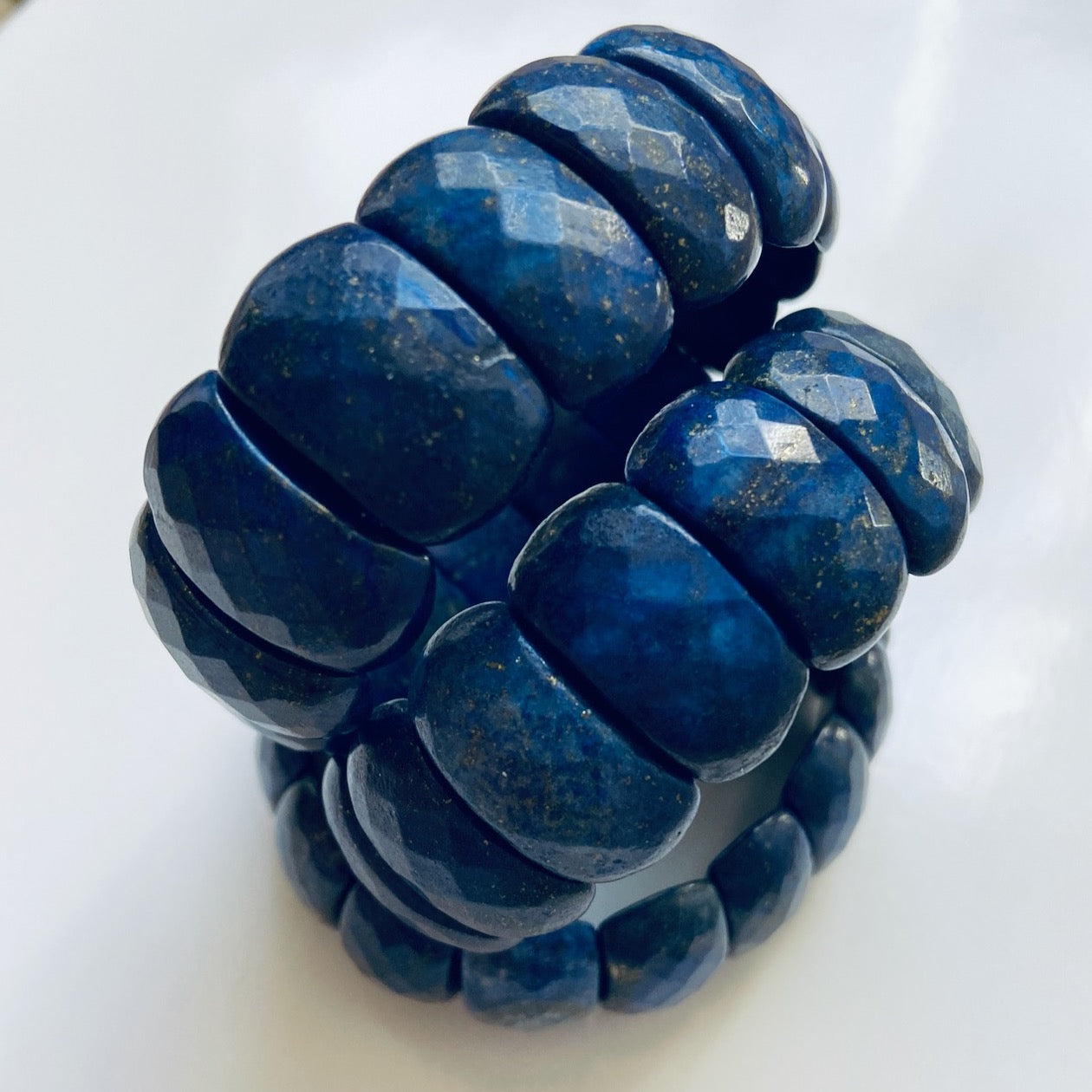 Lapis Lazuli Gemstone Statement Bracelet