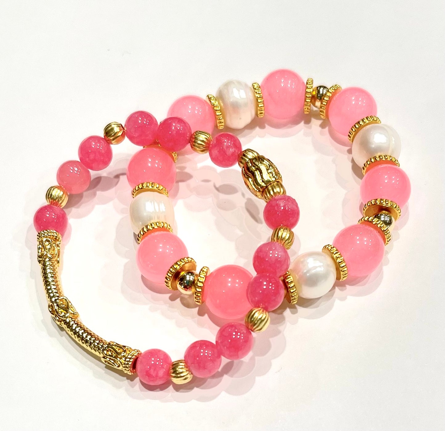 Pink Freshwater Pearl Beads Strand – Estate Beads & Jewelry