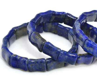 Lapis Lazuli Gemstone Bangle Bracelet